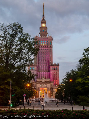 Warschau Paleis van Cultuur en Wetenschap