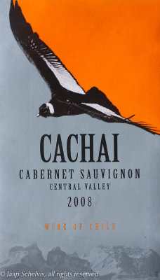 Andescondor - Andean condor - Vultur gryphus - Chilean Cabernet Sauvignon red wine 2008