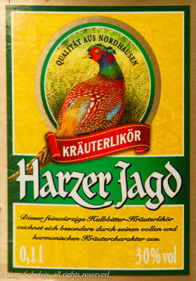 Fazant - Pheasant - Phasianus colchicus - German herbal digestif