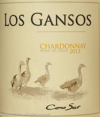 Ganzen - Geese - Chilean Chardonnay white wine 2013