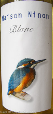 IJsvogel - Kingfisher - Alcedo atthis - French white wine