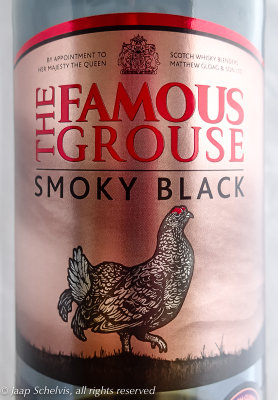 Korhoen - Black grouse - Tetrao tetrix - Blended Scotch Whisky