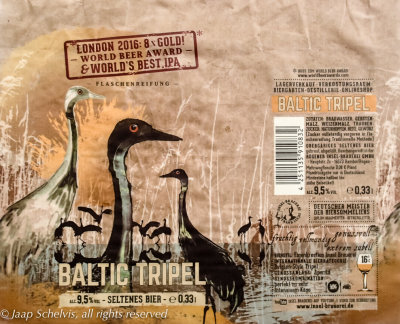 Kraanvogel - Common crane - Grus grus - German top-fermenting beer