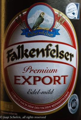 Lannervalk - Lanner falcon - Falco biarmicus - German premium export beer