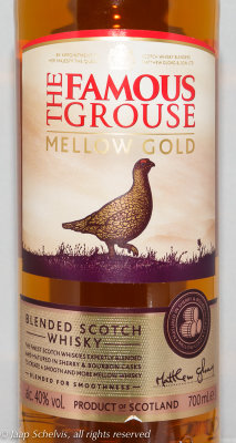Schots Sneeuwhoen - Red grouse -  Lagopus lagopus scotica - Blended Scotch Whisky