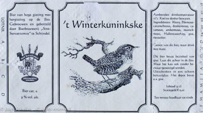 Winterkoning - Wren - Troglodytes troglodytes - Dutch top-fermenting beer