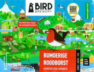 Roodborst - Robin - Erithacus rubecula - Dutch amber beer