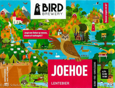Oehoe - Eurasian eagle-owl - Bubo bubo - Dutch beer