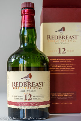 Roodborst - Robin - Erithacus rubecula - Single pot still Irish Whiskey