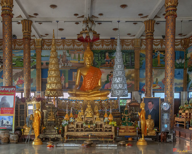Wat Pho Thammasat Hall Buddha Images (DTHNR0184)
