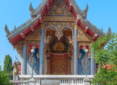 Wat Rong Khut Phra Wihan Entrance (DTHCM2712)