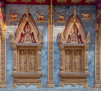 Wat Tung Yu Phra Ubosot Windows (DTHCM2786)