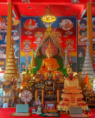 Wat Liab Phra Ubosot Phra Buddha Chom Muang (DTHU0749)