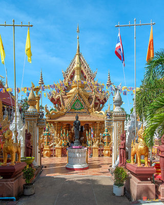 Wat Tai Phra Chao Yai Ong Tue Phra Ubosot Compound Entrance (DTHU0793)