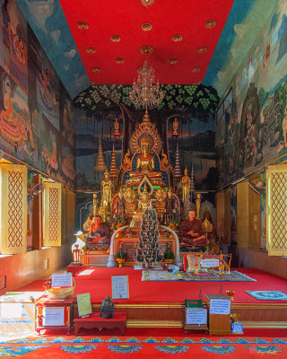 Wat Tai Phra Chao Yai Ong Tue Phra Ubosot Interior (DTHU0785)
