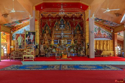 Wat Tai Phra Chao Yai Ong Tue Wihan Celebrating the Glory of the Kingdom Interior (DTHU0810)