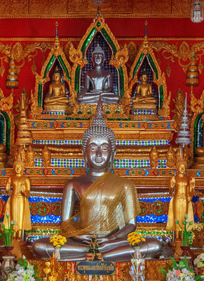 Wat Tai Phra Chao Yai Ong Tue Wihan Celebrating the Glory of the Kingdom Principal Buddha Image (DTHU0813)