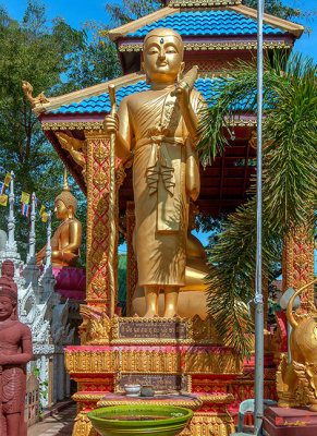 Wat Tai Phra Chao Yai Ong Tue Traveling Buddha Image (DTHU0795)