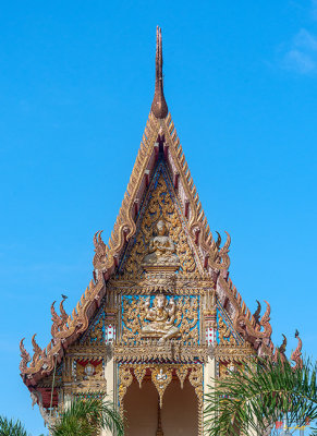 Wat Pak Nam Bung Sapang Phra Ubosot Gable (DTHU0838)