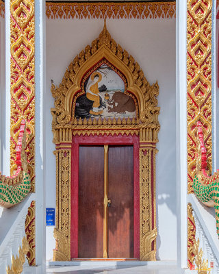 Wat Amphawan Phra Ubosot Entrance (DTHU0913)