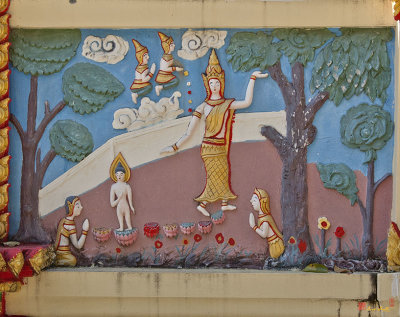 Wat Huai Phai Phra Ubosot Wall Diorama (DTHU0105)
