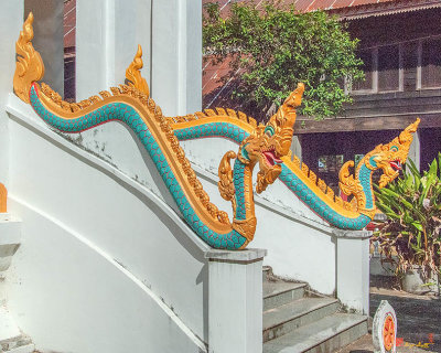 Wat Khong Chiam Phra Ubosot Naga Guardians (DTHU0087)