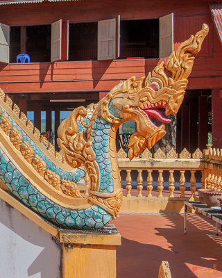 Wat Khong Chiam Phra Ubosot Naga Guardian (DTHU0966)