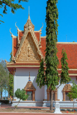 Wat Khong Chiam Phra Buddha Chinnarat Wihan Cupola and Windows (DTHU0968)