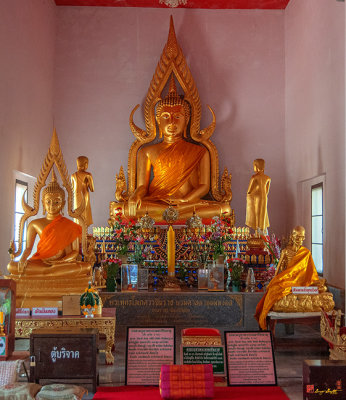 Wat Khong Chiam Phra Buddha Chinnarat Wihan Phra Buddha Chinnarat Image (DTHU0973)