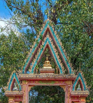 Wat Thammarangsee Temple Gate (DTHU1024)