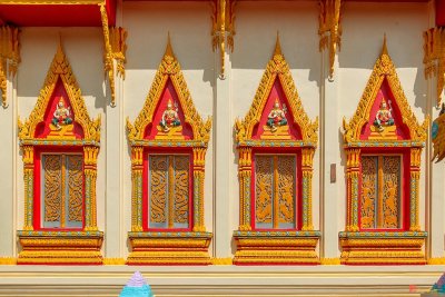 Wat Si Mueang Mai Phra Ubosot Windows (DTHU1035)