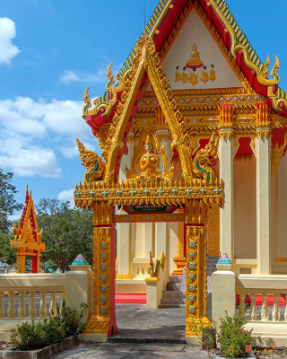 Wat Si Mueang Mai Phra Ubosot Wall Gate (DTHU1039)