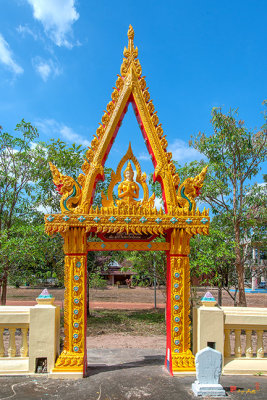 Wat Si Mueang Mai Phra Ubosot Wall Gate (DTHU1040)