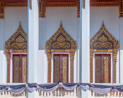 Wat Luang Sumang Khlaram Phra Ubosot Windows (DTHSSK0022)