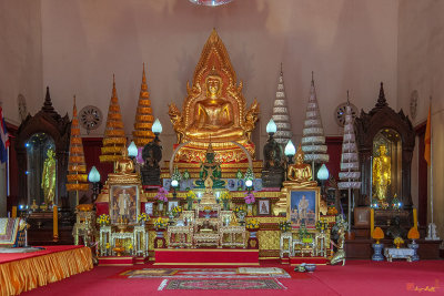 Wat Supattanaram Worawihan Phra Ubosot Buddha Images (DTHU1083)
