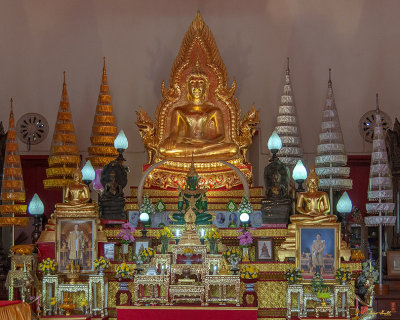Wat Supattanaram Worawihan Phra Ubosot Buddha Images (DTHU1084)