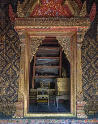 Wat Thung Si Muang Scripture Hall or Library Interior Hor Trai Klang Nam (Tripitaka Hall) (DTHU0375)