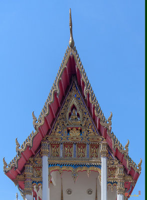 Wat Maneewanaram Phra Ubosot Gable (DTHU0665)