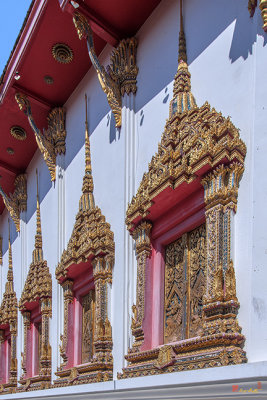Wat Maneewanaram Phra Ubosot Windows (DTHU0667)