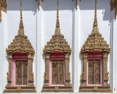Wat Maneewanaram Phra Ubosot Windows (DTHU1121)