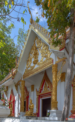Wat Maneewanaram Phra Kaew Pavilion Entrance (DTHU1127)