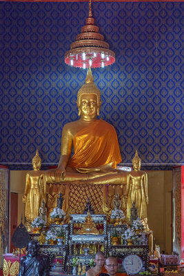 Wat Mahawanaram Phra Ubosot Buddha Images (DTHU1142)