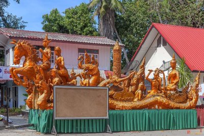 Wat Mahawanaram Khao Phansa Candle Festival Float (DTHU1158)