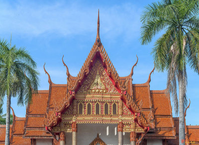 Wat Si Ubon Rattanaram Phra Ubosot Gable (DTHU0388)