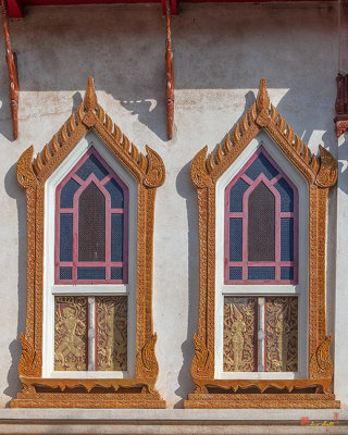 Wat Si Ubon Rattanaram Phra Ubosot Windows (DTHU0002)