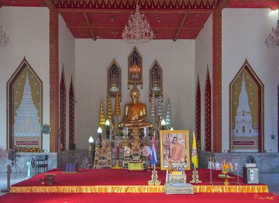 Wat Si Ubon Rattanaram Phra Ubosot Interior (DTHU0389)