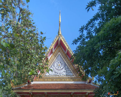 Wat Si Ubon Rattanaram Phra Wihan of the Blessing Buddha Gable (DTHU1179)