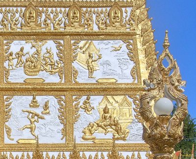 Wat Nong Bua Phra That Chedi Si Maha Pho East Friezes (DTHU1252)