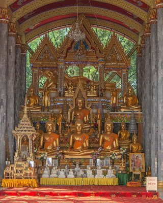 Wat Nong Bua Phra Ubosot Buddha Images (DTHU0462)
