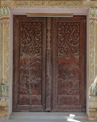 Wat Jaeng Phra Wihan Doors (DTHU1309)